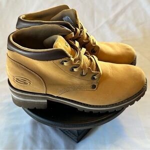 Skecher Laramie Lumber Jane Casual Logger Style Ankle Boots Women’s Size 8.5